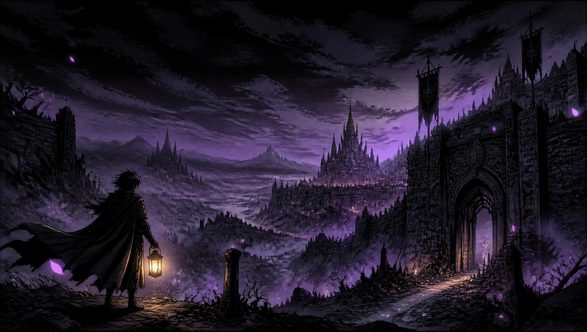 Artwork from The Exiled King